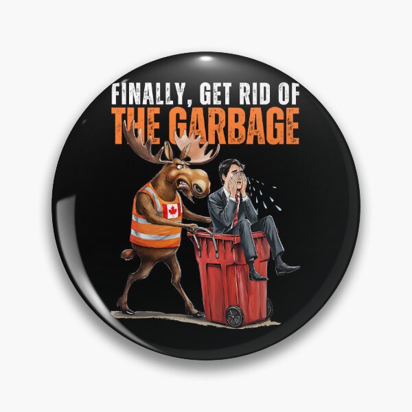 Item preview, Get Rid of Justin Trudeau Garbage designed and sold by Roy & Tiffany.