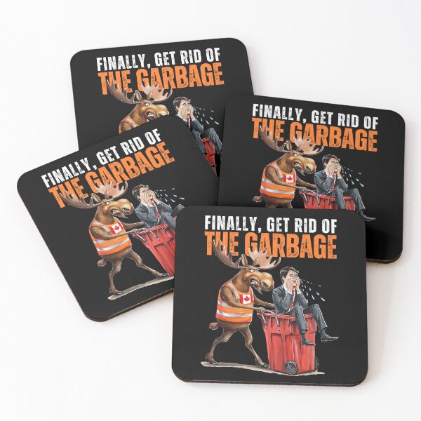 Item preview, Get Rid of Justin Trudeau Garbage designed and sold by Roy & Tiffany.