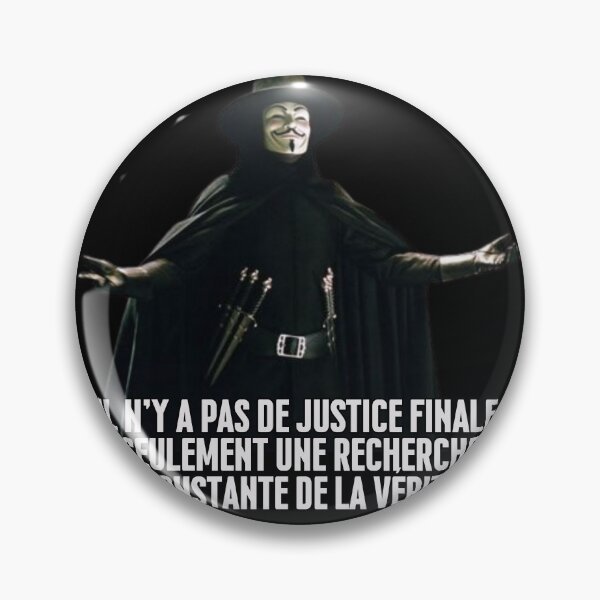 Item preview, "Il n´y a pas de justice finale, seulement une constant recherche de la verite" designed and sold by PatronesKawai.