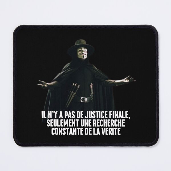 Item preview, "Il n´y a pas de justice finale, seulement une constant recherche de la verite" designed and sold by PatronesKawai.