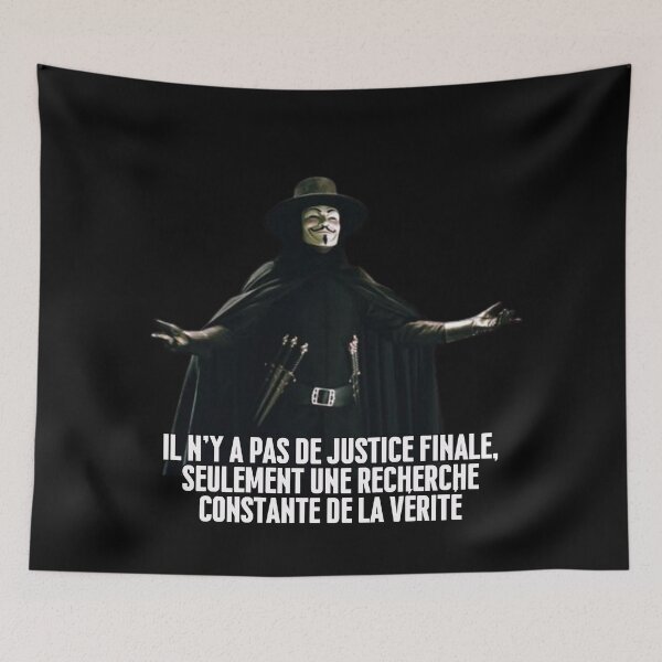 Item preview, "Il n´y a pas de justice finale, seulement une constant recherche de la verite" designed and sold by PatronesKawai.
