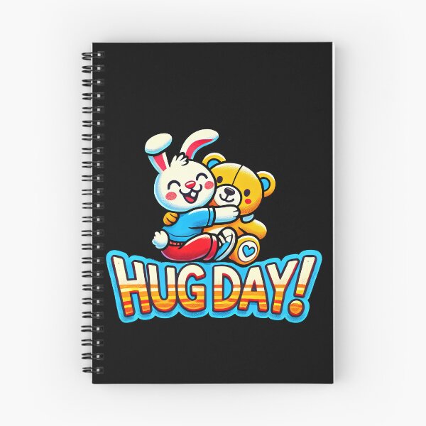 Item preview, Bunny and Bear Happy Hug Day love  designed and sold by TS-Des.