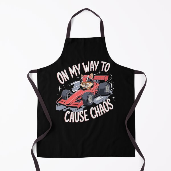 Item preview, Funny Fox Racing Design - Chaos Lover Formula Car Artwork designed and sold by love3617.