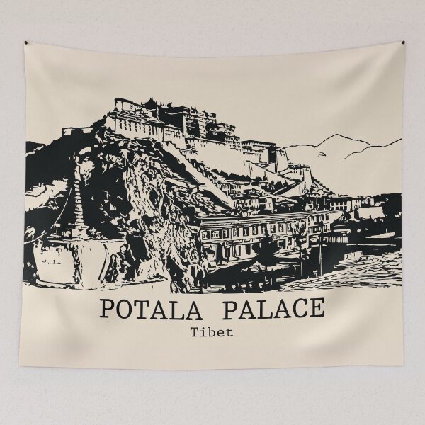 Item preview, Potala Palace - Tibet designed and sold by Lakeric Cityscapes.