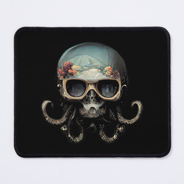 Item preview, OCTOPUS SKULL RIDER, DARK ART designed and sold by FelkMariShop.