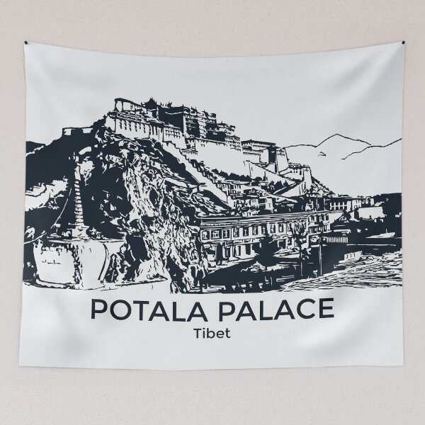 Item preview, Potala Palace - Tibet designed and sold by Lakeric Cityscapes.