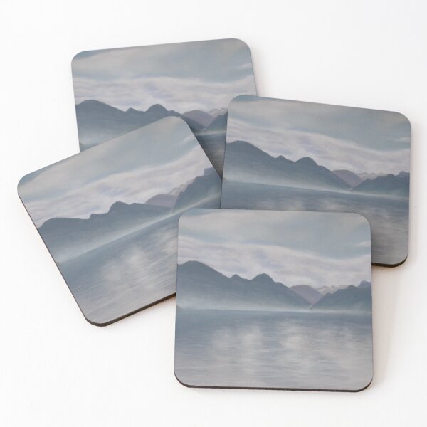 Item preview, Early Morning Lake view in Pastels designed and sold by EscapeStudio.