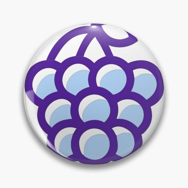 Item preview, Stylized Illustration of Grapes with Purple and Blue Colors designed and sold by Creative88Art.