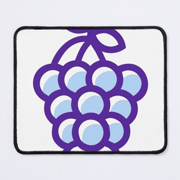 Item preview, Stylized Illustration of Grapes with Purple and Blue Colors designed and sold by Creative88Art.