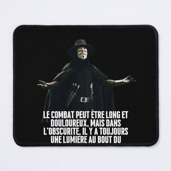 Item preview, "Le combat peut etre long et douloureux, mais dans l'obscurite, il y a toujours une lumiere au bout du chemin" designed and sold by PatronesKawai.
