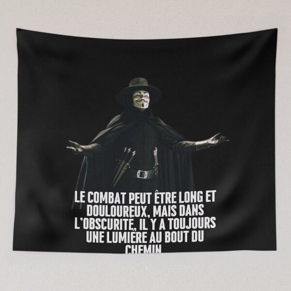 Item preview, "Le combat peut etre long et douloureux, mais dans l'obscurite, il y a toujours une lumiere au bout du chemin" designed and sold by PatronesKawai.