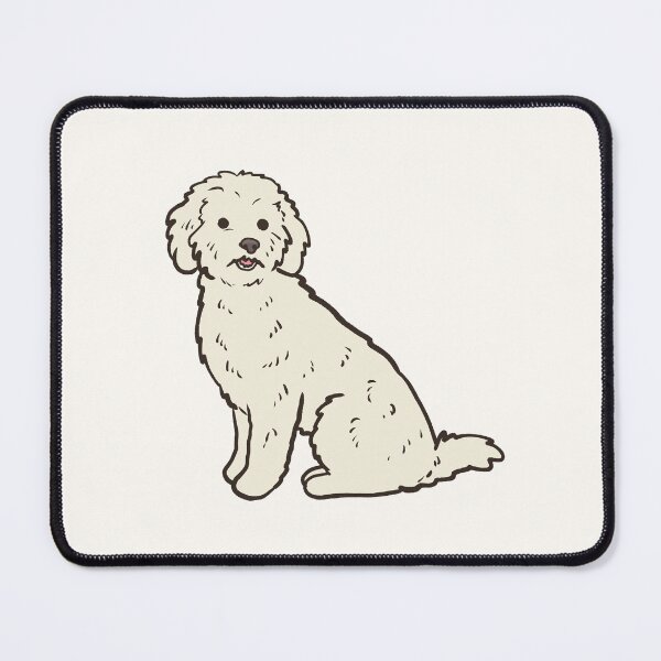 Item preview, Cavapoo dog art designed and sold by Mayarart.