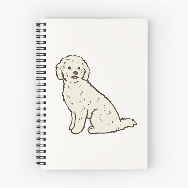 Item preview, Cavapoo dog art designed and sold by Mayarart.