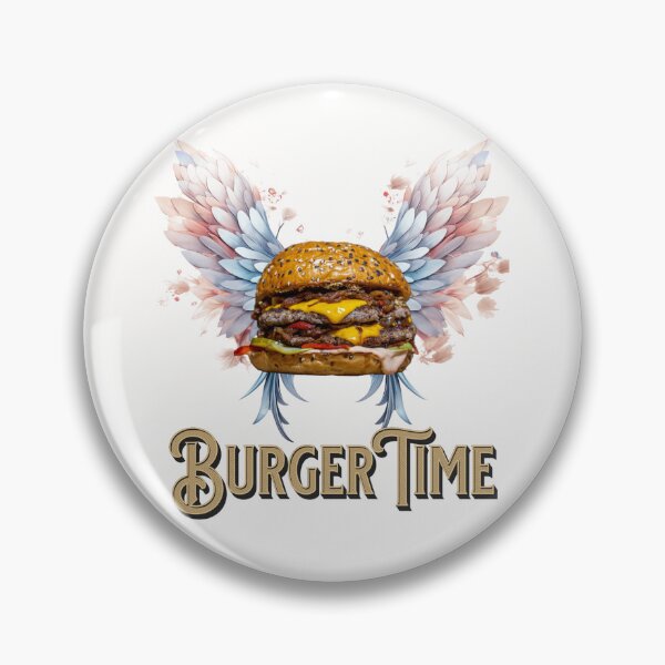 Item preview, Flaying Burger time designed and sold by dudart-shop.