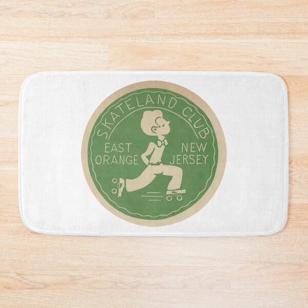 Item preview, Skateland Club East Orange New Jersey Roller Skating Rink Sticker Decal Label Design 2 designed and sold by tislord.