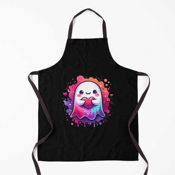 Item preview, Cozy Valentines Ghost, cute spooky Ghost Valentine designed and sold by Truck Stop One.