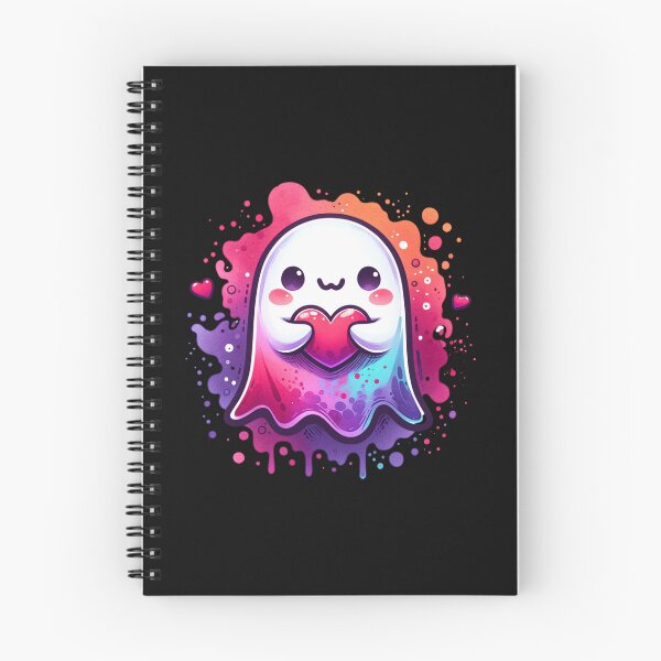 Item preview, Cozy Valentines Ghost, cute spooky Ghost Valentine designed and sold by Truck Stop One.