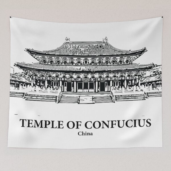 Item preview, Temple of Confucius - China designed and sold by Lakeric Cityscapes.