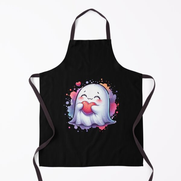 Item preview, Cozy Valentines Ghost, cute spooky Ghost Valentine designed and sold by Truck Stop One.