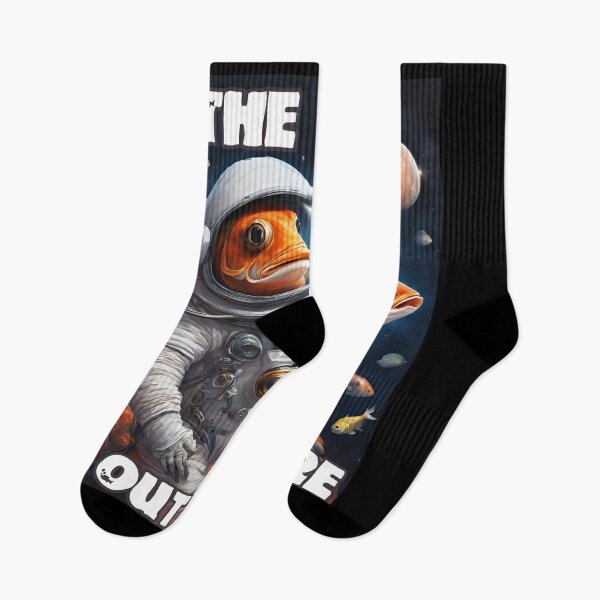 Item preview, The Fish Is Out There designed and sold by SpacePigsZone.