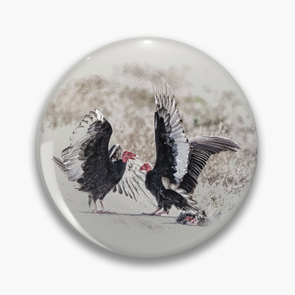Item preview, Turkey Vultures Discussing Who Eats First designed and sold by CarolM.