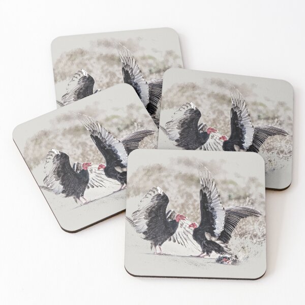 Item preview, Turkey Vultures Discussing Who Eats First designed and sold by CarolM.