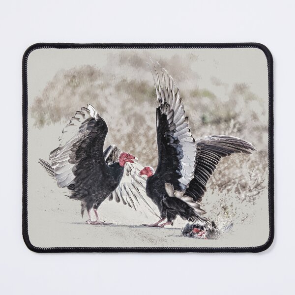 Item preview, Turkey Vultures Discussing Who Eats First designed and sold by CarolM.