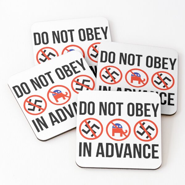 Item preview, Do not obey in advance  designed and sold by Rachel the Artist .