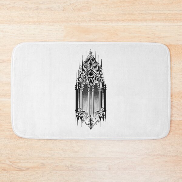 Item preview, Gothic Cathedral Tattoo designed and sold by MORIANO TATTOOS.