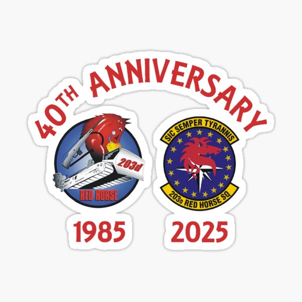 Item preview, 203d RHS 40th Anniversary designed and sold by Rdhorsevabch203.