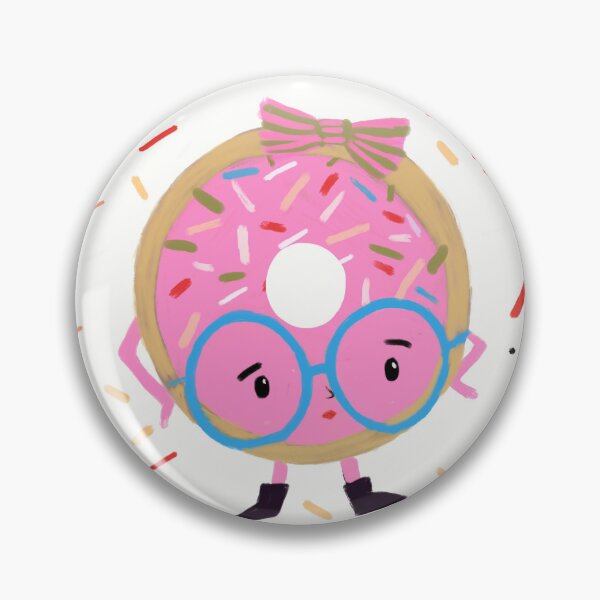 Item preview, Doughnut Lord and Smart Cookie Pattern – Whimsical Dessert Design illustrator Jemma Jamie SKidmore  designed and sold by Jemma Jamie Skidmore.