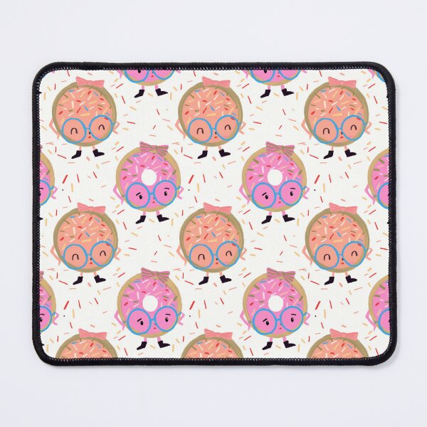 Item preview, Doughnut Lord and Smart Cookie Pattern – Whimsical Dessert Design illustrator Jemma Jamie SKidmore  designed and sold by Jemma Jamie Skidmore.
