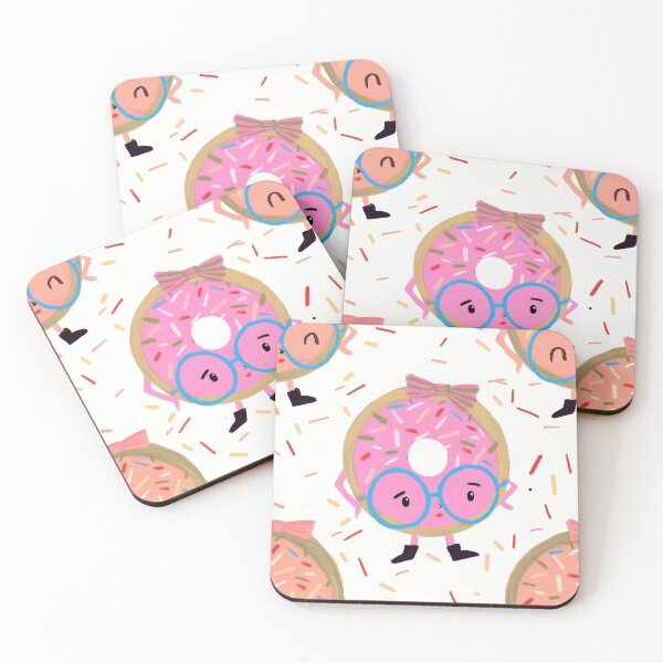 Item preview, Doughnut Lord and Smart Cookie Pattern – Whimsical Dessert Design illustrator Jemma Jamie SKidmore  designed and sold by Jemma Jamie Skidmore.