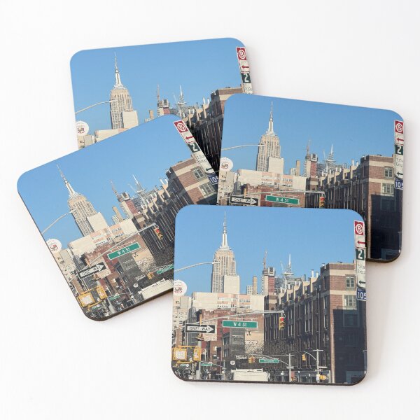 Item preview, Empire State Building View from Greenwich Village - Iconic NYC Skyline Photography designed and sold by MMVisualArts.
