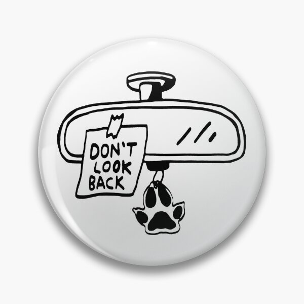 Item preview, AFTG - All For The Game - “Don’t Look Back” Sticker - Neil Josten designed and sold by flowerry.