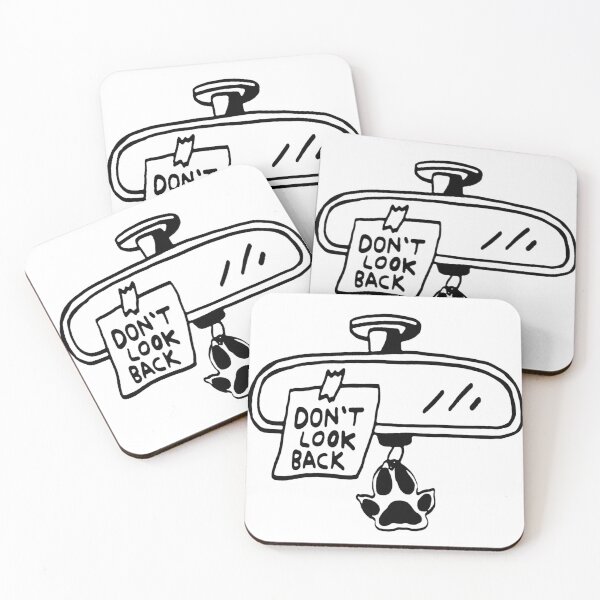 Item preview, AFTG - All For The Game - “Don’t Look Back” Sticker - Neil Josten designed and sold by flowerry.