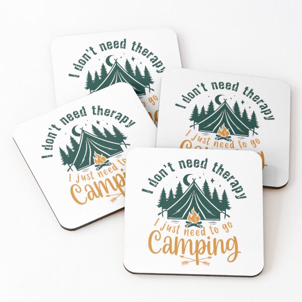 Item preview, Camping Therapy designed and sold by DragonPurple.