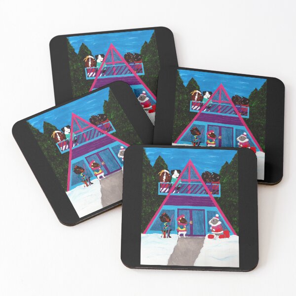Item preview, Guinea Pig Snapshot - Ski Vacation II: Pighalla Chalet designed and sold by Guinea Pigs and Books.