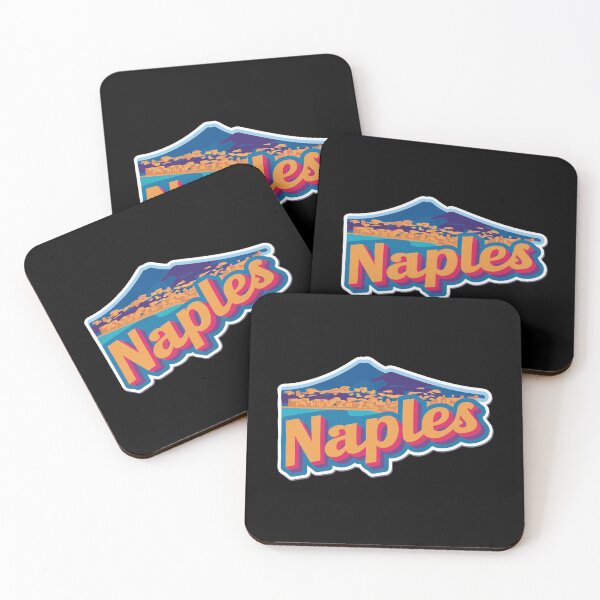Item preview, Colorful Naples Travel Sticker with Mount Vesuvius Design designed and sold by VisualArtsOasis.