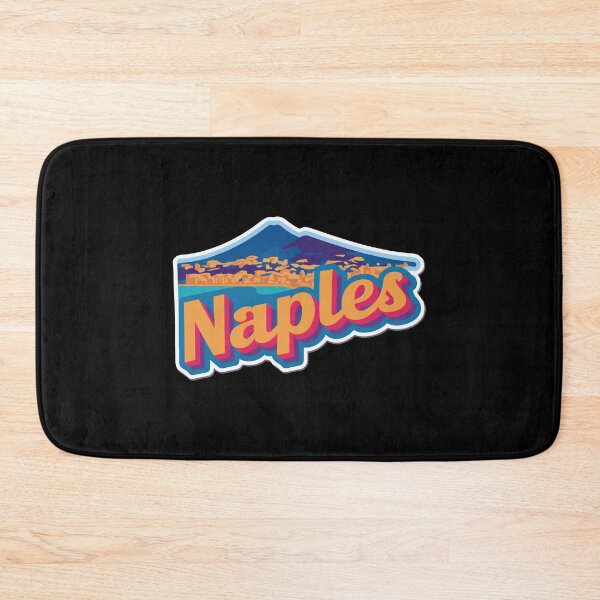 Item preview, Colorful Naples Travel Sticker with Mount Vesuvius Design designed and sold by VisualArtsOasis.