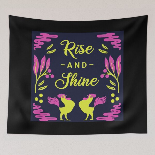 Item preview, Rise and Shine Rooster Illustration designed and sold by Arte82.
