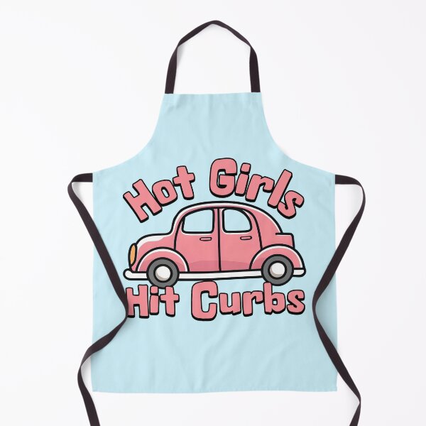 Item preview, Hot Girls Hit Curbs Bumper designed and sold by PMCreative.