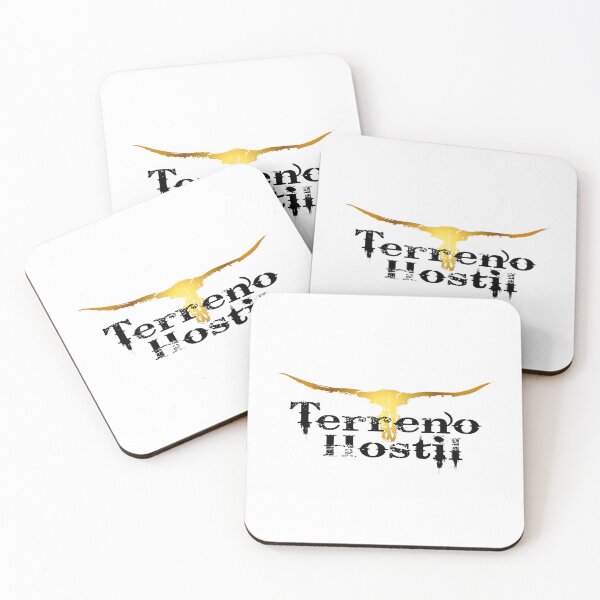 Item preview, Hostile Terrain Logo Black letters designed and sold by Flipboz.