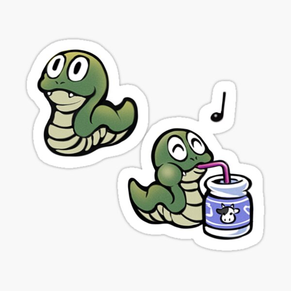 Item preview, Ropes Sticker (TLOZ Snake Monster Enemy )  designed and sold by Thaumana (Erlmaiden).