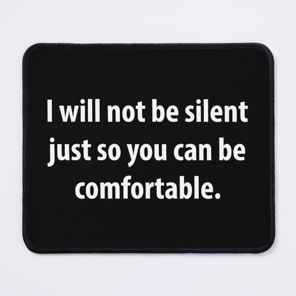 Item preview, I will not be silent designed and sold by Rachel the Artist .