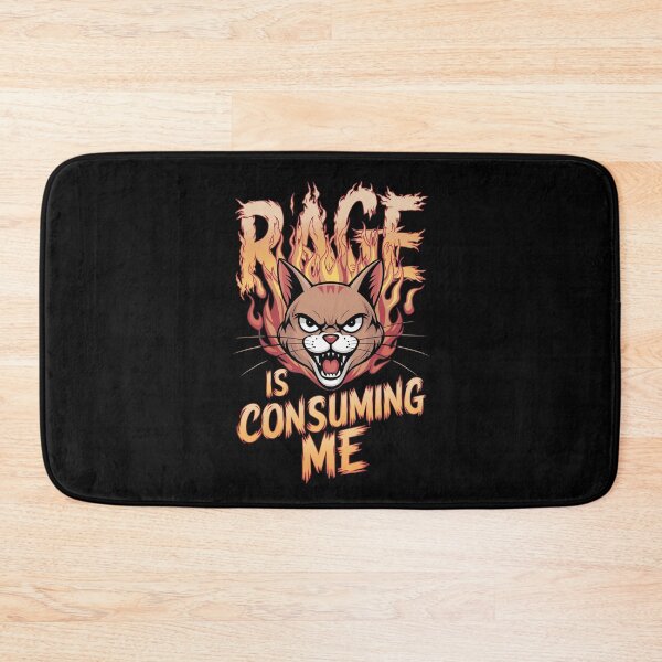 Item preview, Rage Is Consuming Me Cat designed and sold by Redgiant87x.