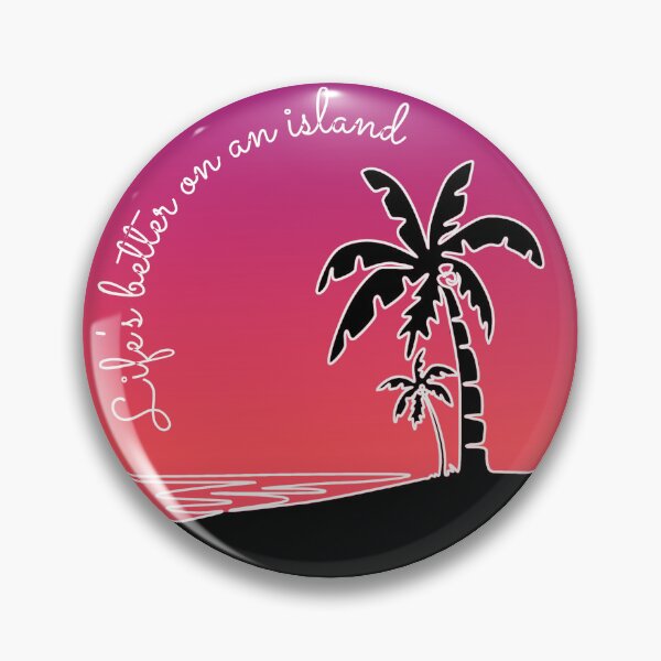 Item preview, Life's better on an island palm tree designed and sold by sightseer-steph.