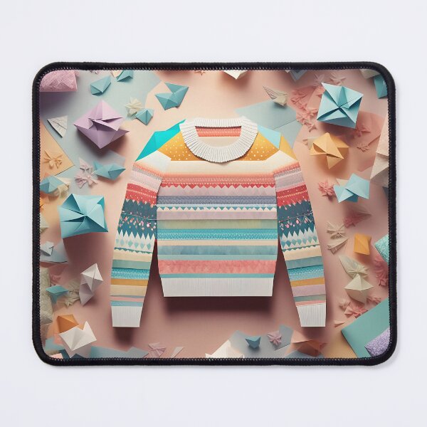 Item preview, Origami Art - Timeless Warmth: The Fairisle Jumper designed and sold by ArtfulFolds.