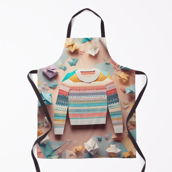 Item preview, Origami Art - Timeless Warmth: The Fairisle Jumper designed and sold by ArtfulFolds.