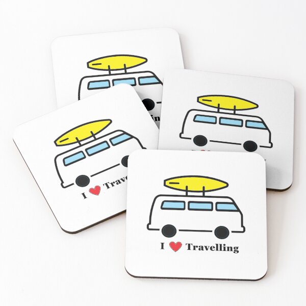 Item preview, Campervan I love Travelling designed and sold by ArtisticSVibes.